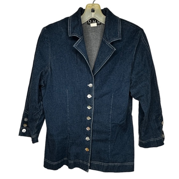 Vintage Jackets & Blazers - Vintage O.M.G. Denim Jacket Shirt‎